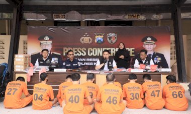 Polres-Kediri-Kota-Ungkap-8-Kasus-Selama-Operasi-Sikat-Semeru-2025