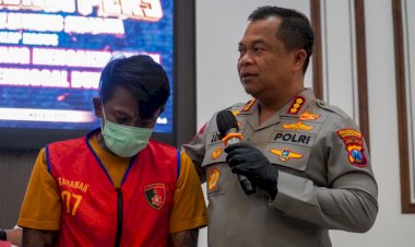 Polrestabes-Surabaya-Amankan-Tersangka-Penganiayaan-Berujung-Maut-di-Simpang-Dukuh