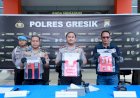 Polres-Gresik-Bongkar-Peredaran-Narkoba-Sistem-Ranjau,-Dua-Kurir-Sabu-Diamankan