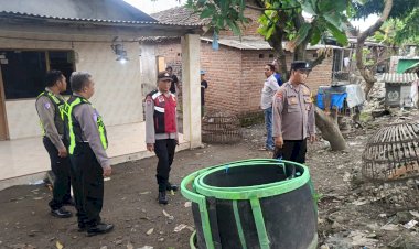 Polsek-Balongbendo-Datangi-Lokasi-Sabung-Ayam-di-Desa-Kemangsen