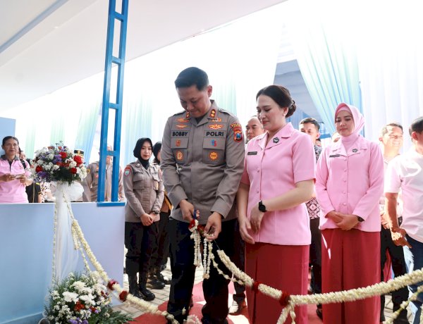 Kapolres Jember Resmikan SPPG di Mayang Dukung Program MBG