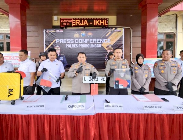 Polres Probolinggo Amankan 3 Tersangka Pencuri Koper Milik Wisatawan Asal Thailand di Gunung Bromo
