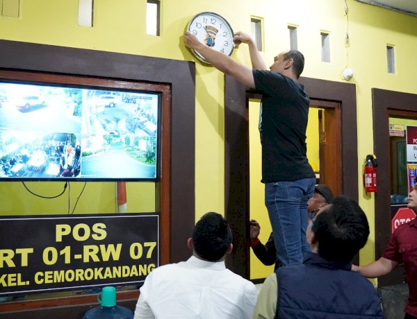 Sambang Poskamling Kapolresta Malang Kota Serap Aspirasi dan Jaga Kamtibmas Hingga Level RT