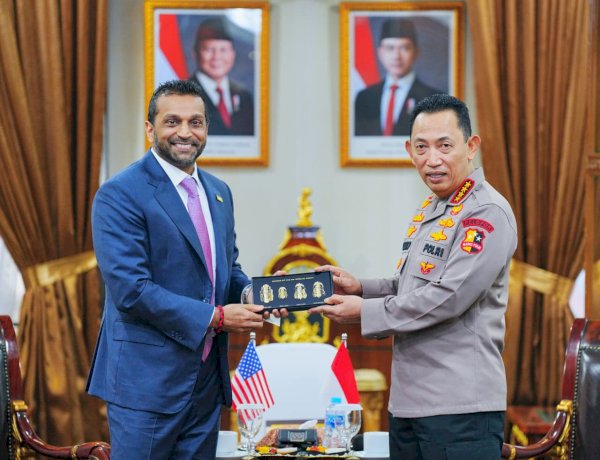 Kapolri Polri Siap Perkuat Kerja Sama Penegakan Hukum Internasional Bersama FBI Hadapi Kejahatan Modern