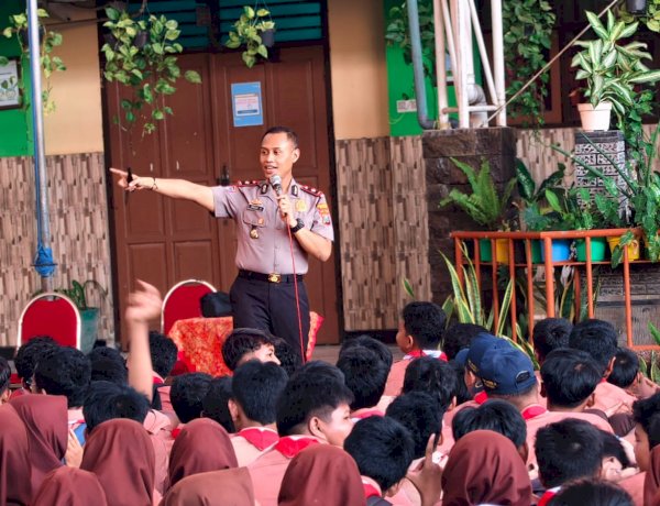 Polresta Sidoarjo Ajak Pelajar Giat Belajar untuk Cegah Radikalisme dan Bullying