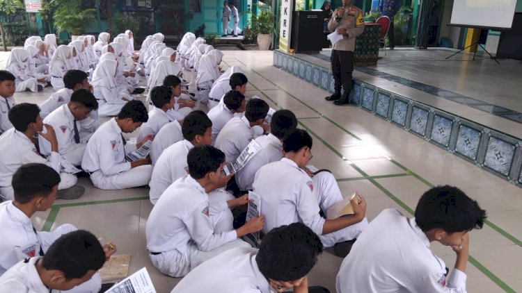 Polresta-Sidoarjo-Sosialisasikan-SPMB-SMA-Kemala-Taruna-Bhayangkara,-Cetak-Generasi-Penerus-dan-Calon-Pemimpin