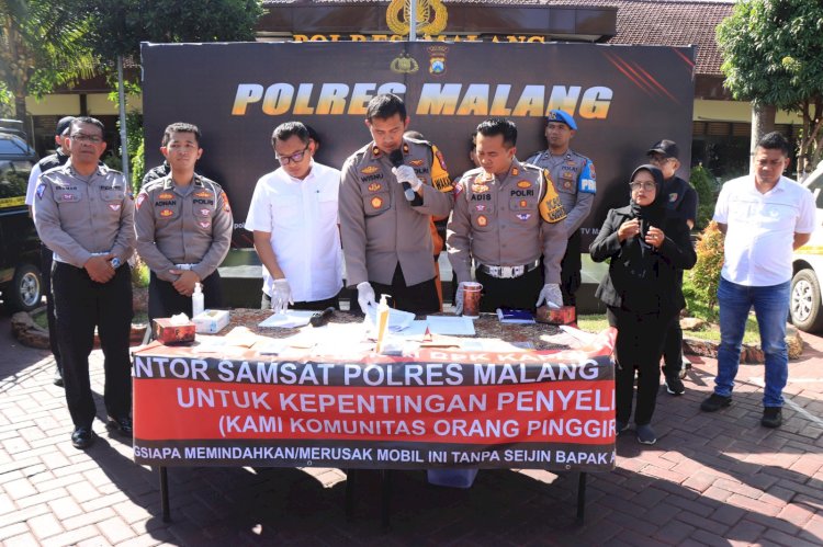 Polisi Amankan Penghasut Massa yang Coba Ganggu Pelayanan SIM di Malang