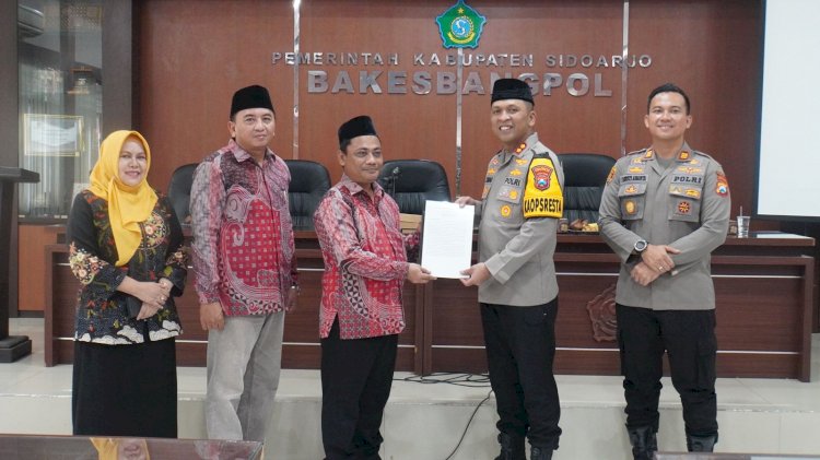 Silaturahmi ke FKUB, Kapolresta Sidoarjo Semakin Kuatkan Kerukunan Umat