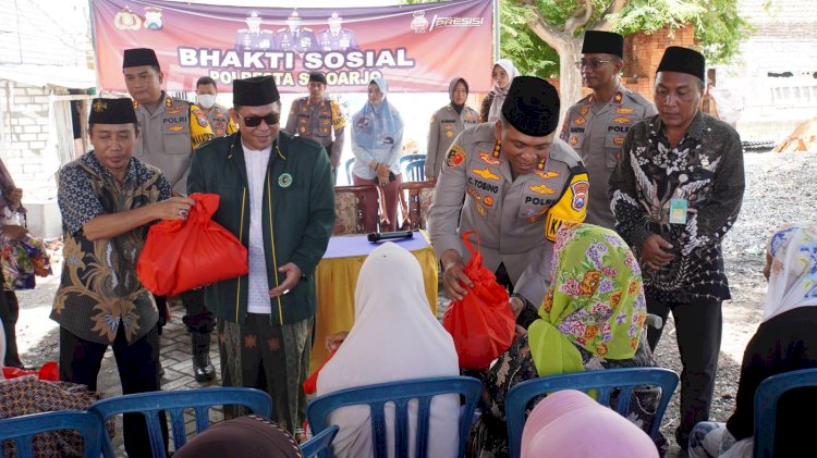 Jumat Curhat Polresta Sidoarjo, Peduli Warga Tambak Oso