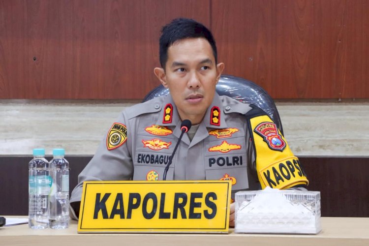 Kapolres Jombang Sampaikan Terimakasih kepada Warga Masyarakat, Pemilu 2024 Berjalan Aman