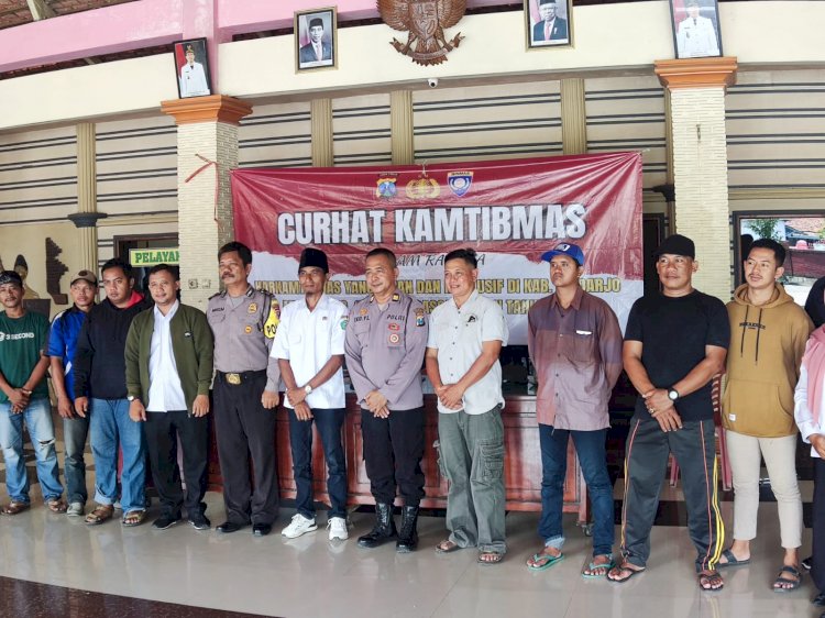 Polsek Balongbendo Gelar Curhat Kamtibmas Cegah KDRT