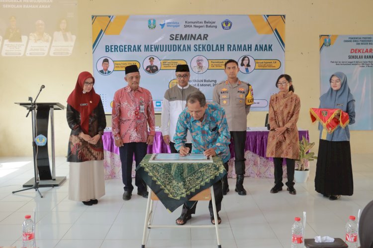 Deklarasi Sekolah Ramah Anak, Kapolres Jember Ajak Semua Pihak Cegah Kenakalan Remaja