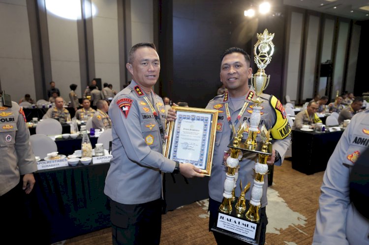 Polresta Sidoarjo Raih Tiga Penghargaan Kapolda Jatim