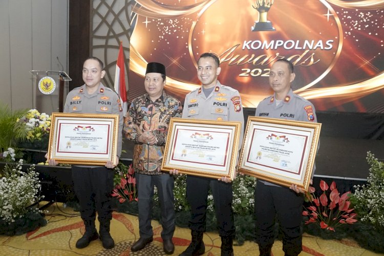 Polsek Bojonegoro Kota Raih Penghargaan Kompolnas Award