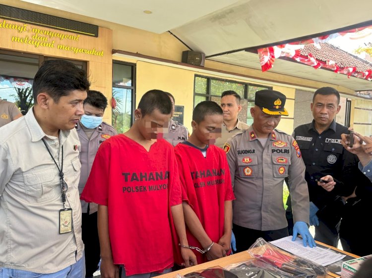 Polisi Berhasil Amankan Dua Tersangka Jambret Sasar Emak-emak di Area Parkir Mall Surabaya