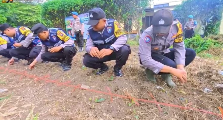 Gandeng Dinas Pertanian dan Perikanan, Polres Bondowoso Gelar Bimtek Perkuat Ketahanan Pangan