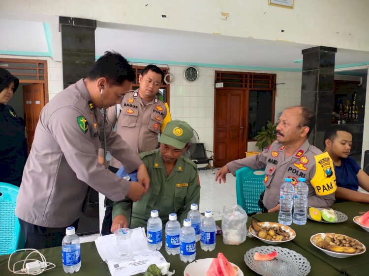 Dokkes Polresta Sidoarjo Patroli Kesehatan Pilkada 2024