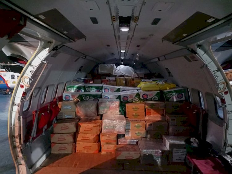 Gotong Royong untuk Saudara Kita: Polri Persilakan Masyarakat Menyalurkan Bantuan Logistik melalui Posko Pondok Cabe