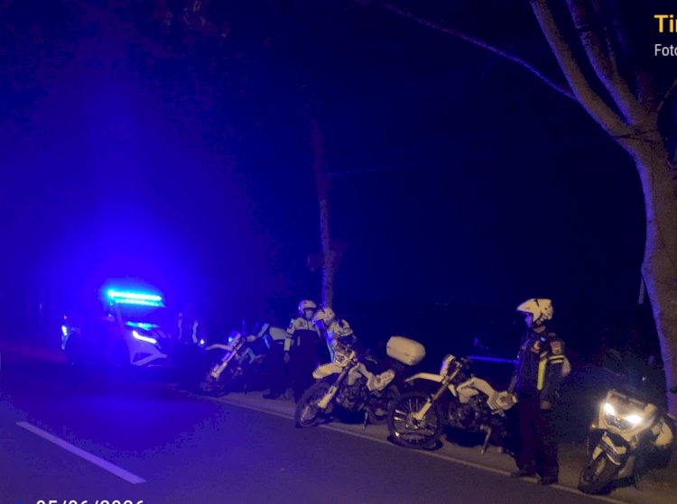 Polres Ngawi Tingkatkan Patroli Malam, Tindak Balap Liar dan Kendaraan Tak Sesuai Spektek
