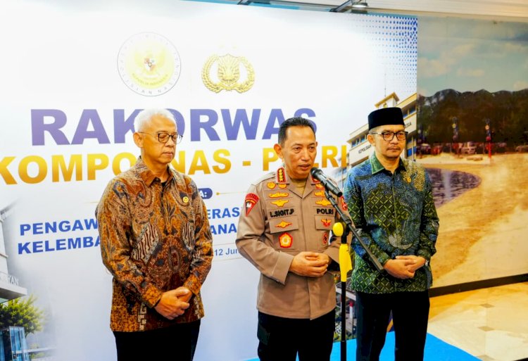 Kapolri di Rakorwas Kompolnas: Mitra Strategis untuk Pembenahan Polri