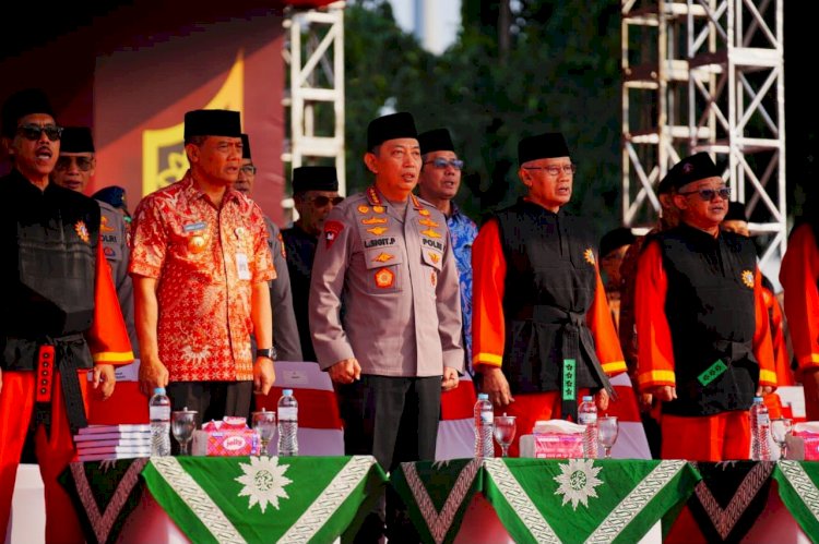 Muktamar XVI Tapak Suci Resmi Dibuka di Semarang, Kapolri Terima Anugerah Anggota Kehormatan